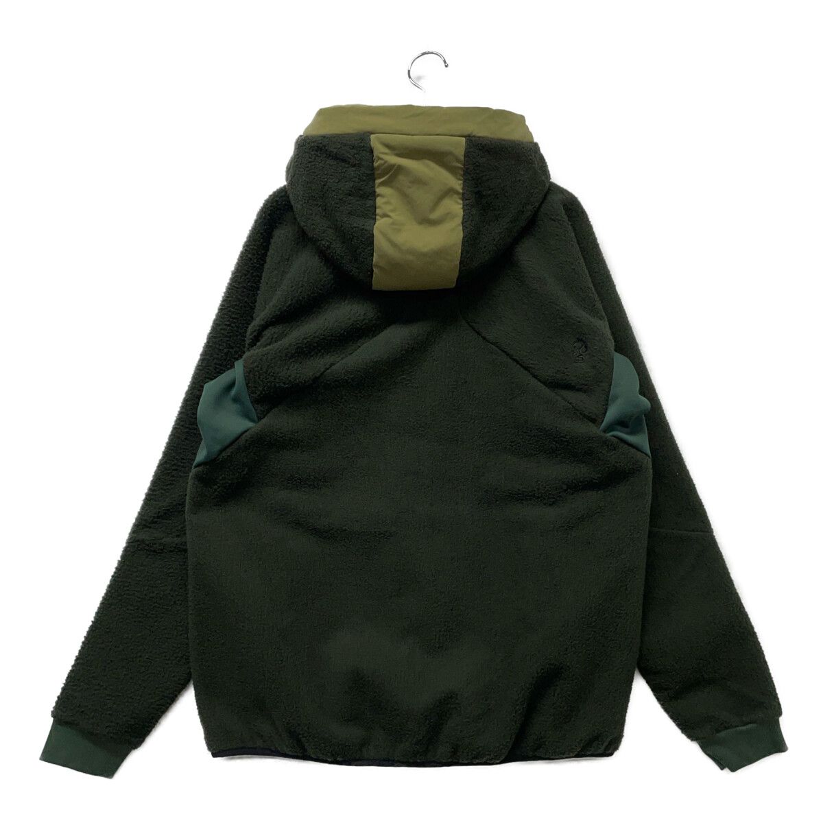 未使用品 メンズ ラッセルノ RUSSELUNO パーカー 6(LL) 緑 ハーフ