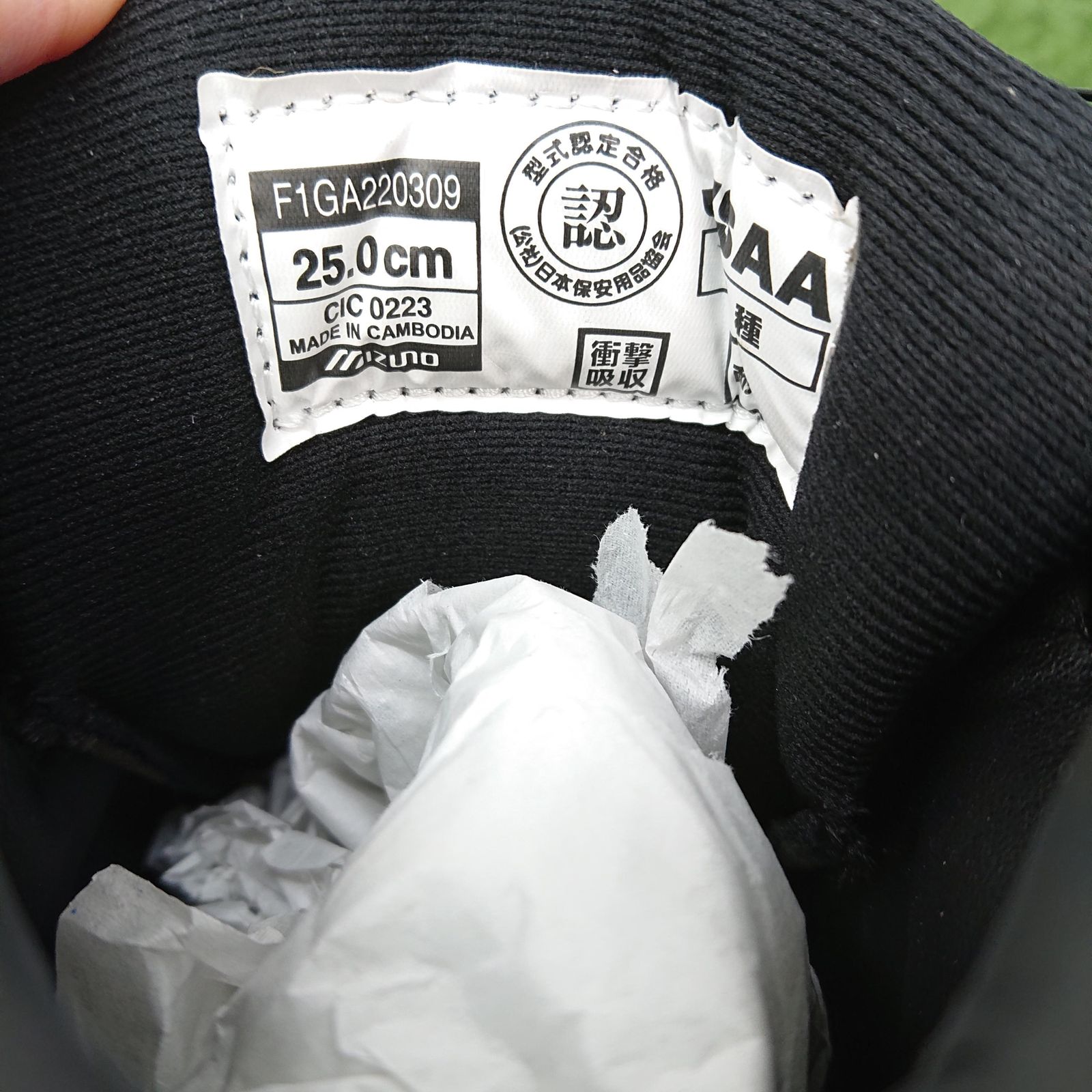  25.0 cm ミズノ 安全靴 オールマイティLS 273 M BOA 5176 安全靴 健康用品