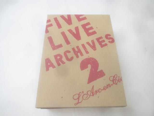L'Arc~en~Ciel FIVELIVE ARCHIVES 完全生産限定盤 品 L'Arc～en～