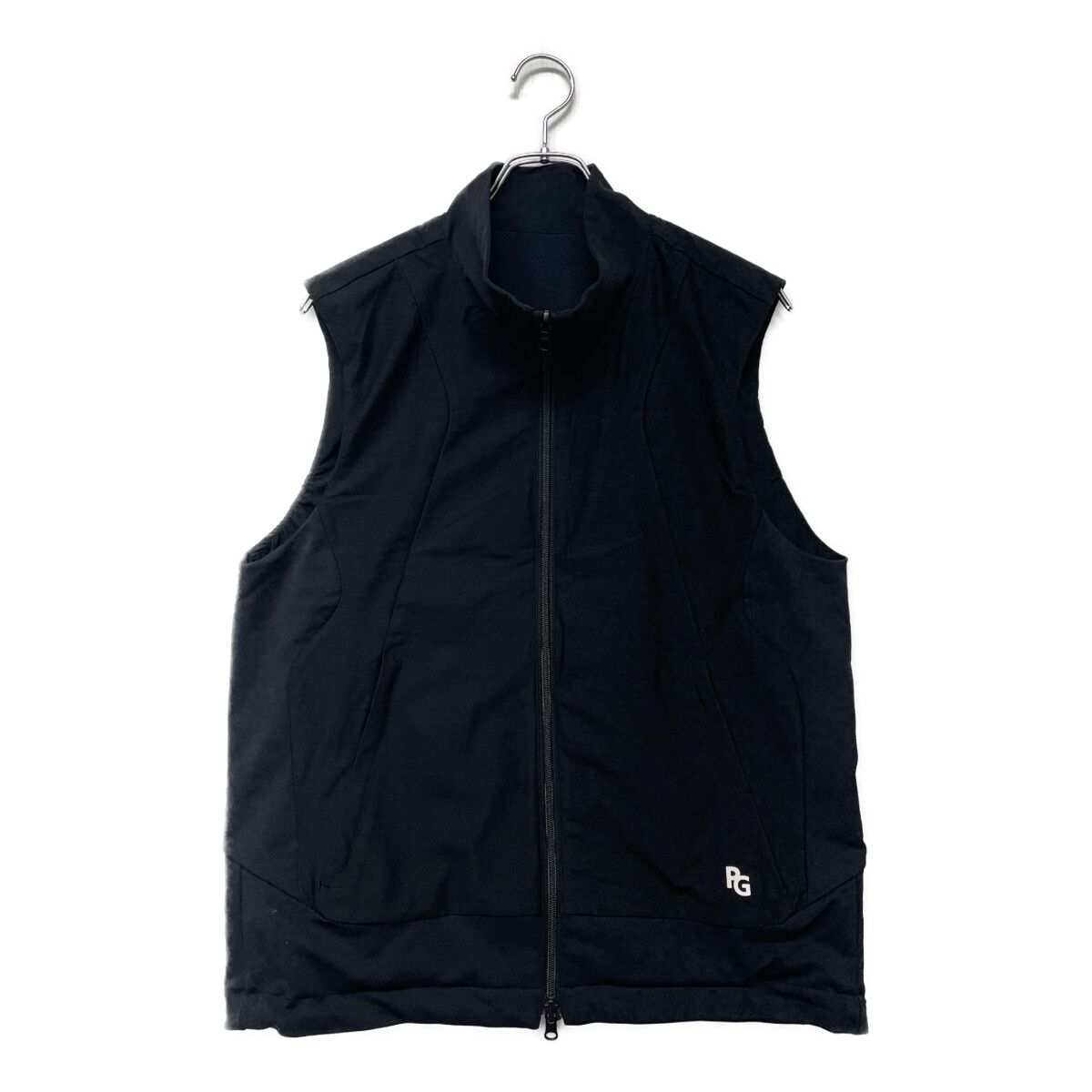 メンズ パーリーゲイツ PEARLY GATES ベスト 5 L 濃紺 ダークネイビー 24年モデル リバーシブル