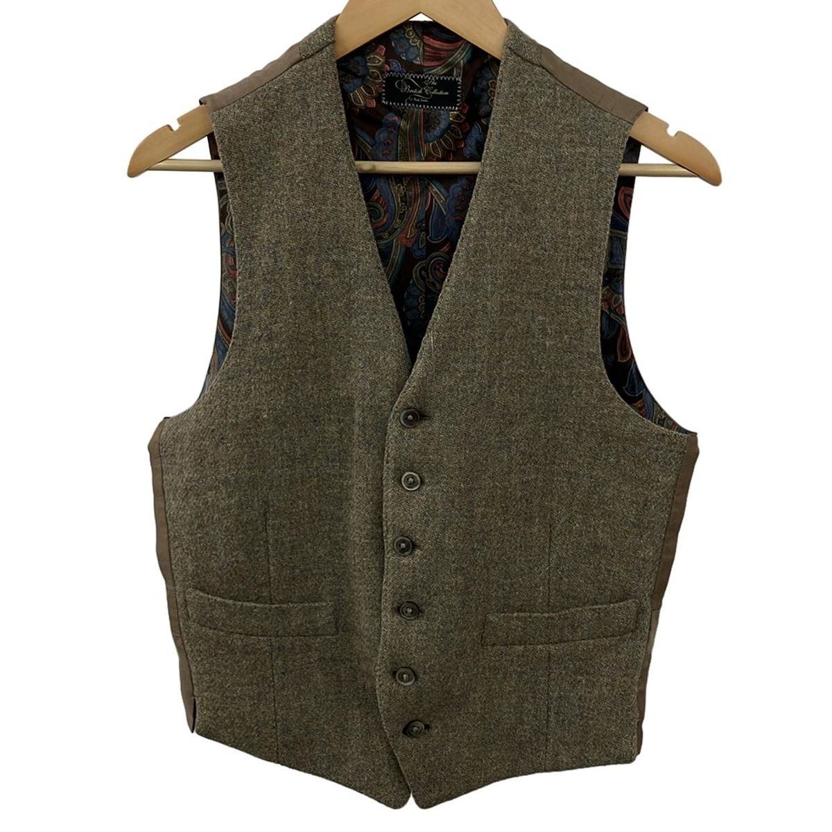 PaulSmith ポールスミス ベスト サイズM メンズ ブラウン The British Collection