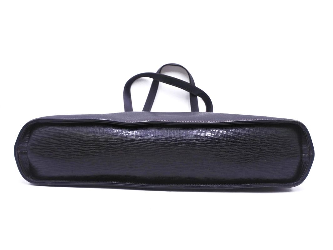 NINA RICCI ニナリッチ レザー トート バッグ 黒 □□ レディース