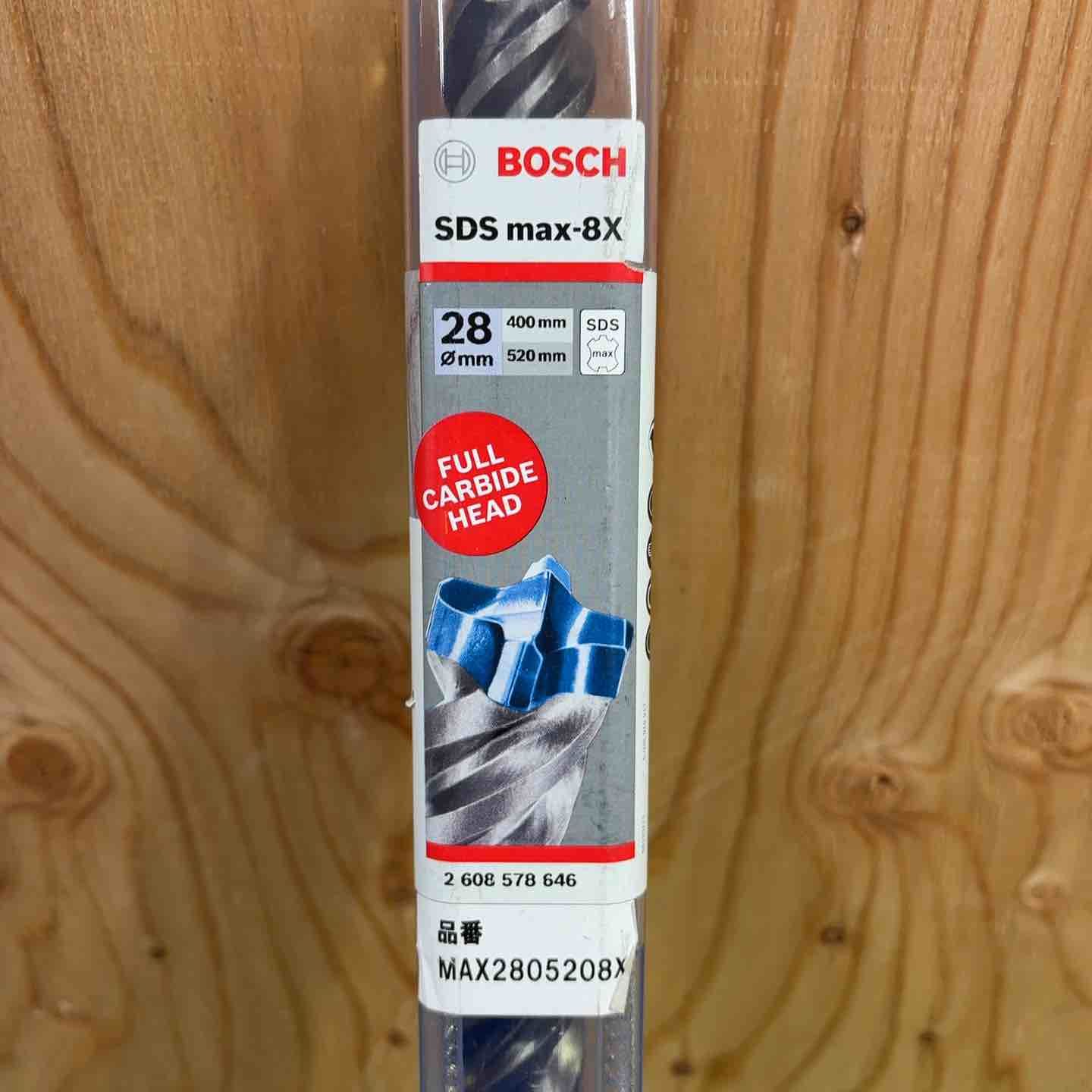 おトクなセット品 ボッシュ BOSCH SDS max 8 X ビット 28.0 mmφx 520㎜ 26.0 2本セット