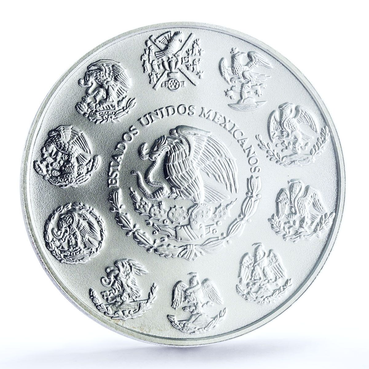 メキシコ 1オンザ・リベルタッド 独立の天使 MS66 PCGS 銀貨 2009