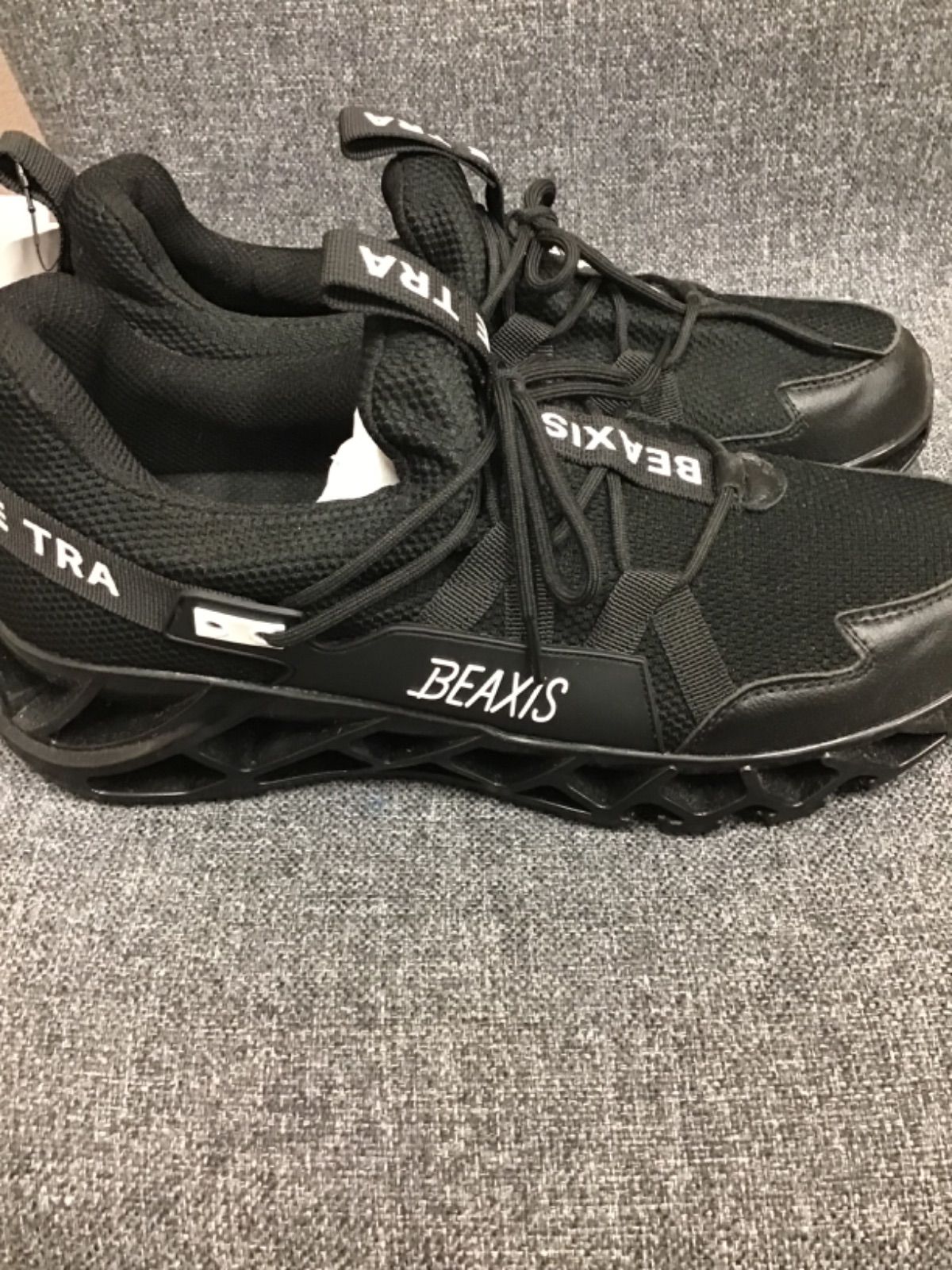 MUS131】［未使用］【ビーアクシス】バランスコア2 厚底スニーカー（XL