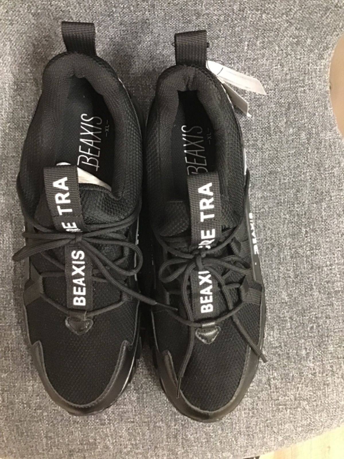 MUS131】［未使用］【ビーアクシス】バランスコア2 厚底スニーカー（XL