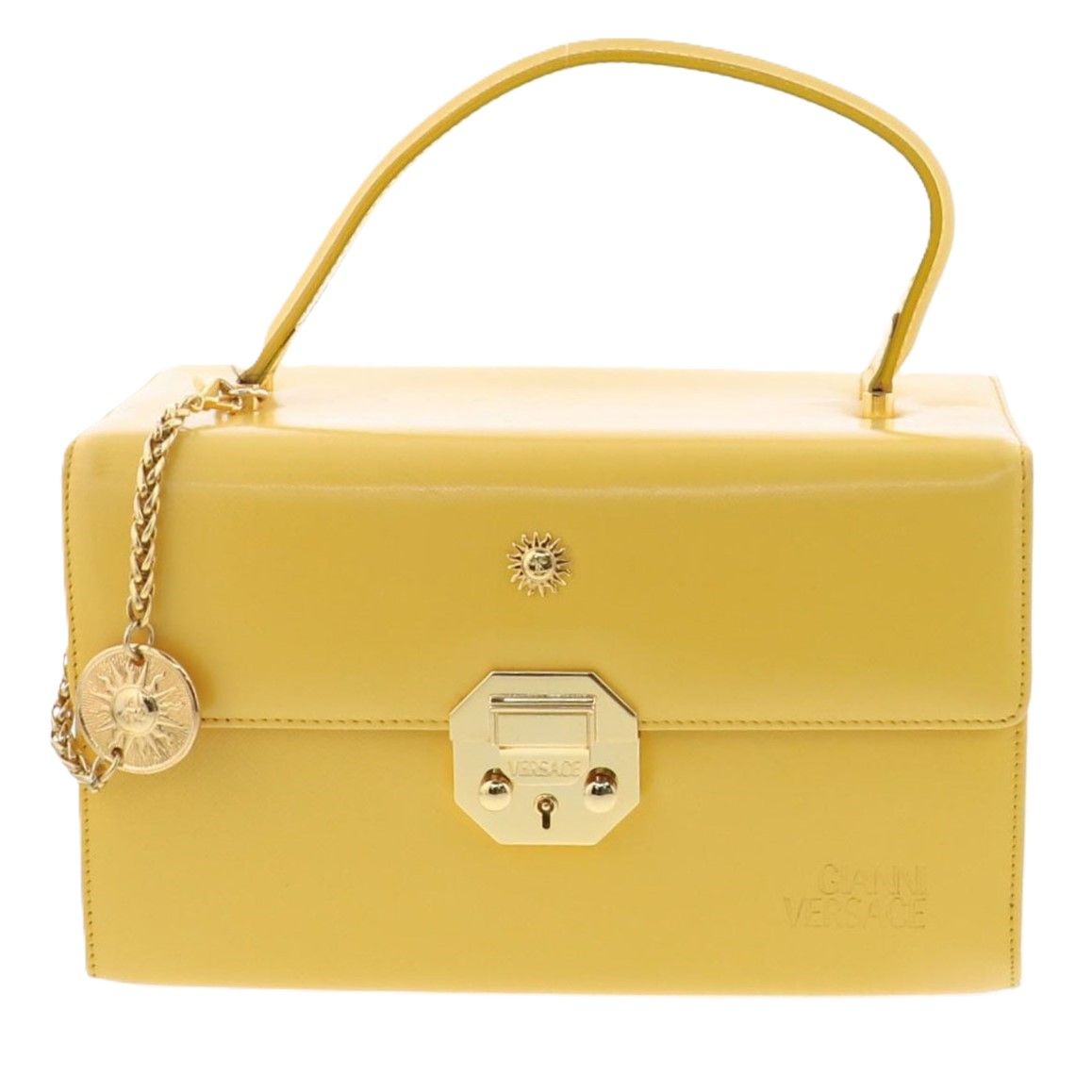 VERSACE ヴェルサーチェ ヴィンテージ バニティバッグ ハンドバッグ