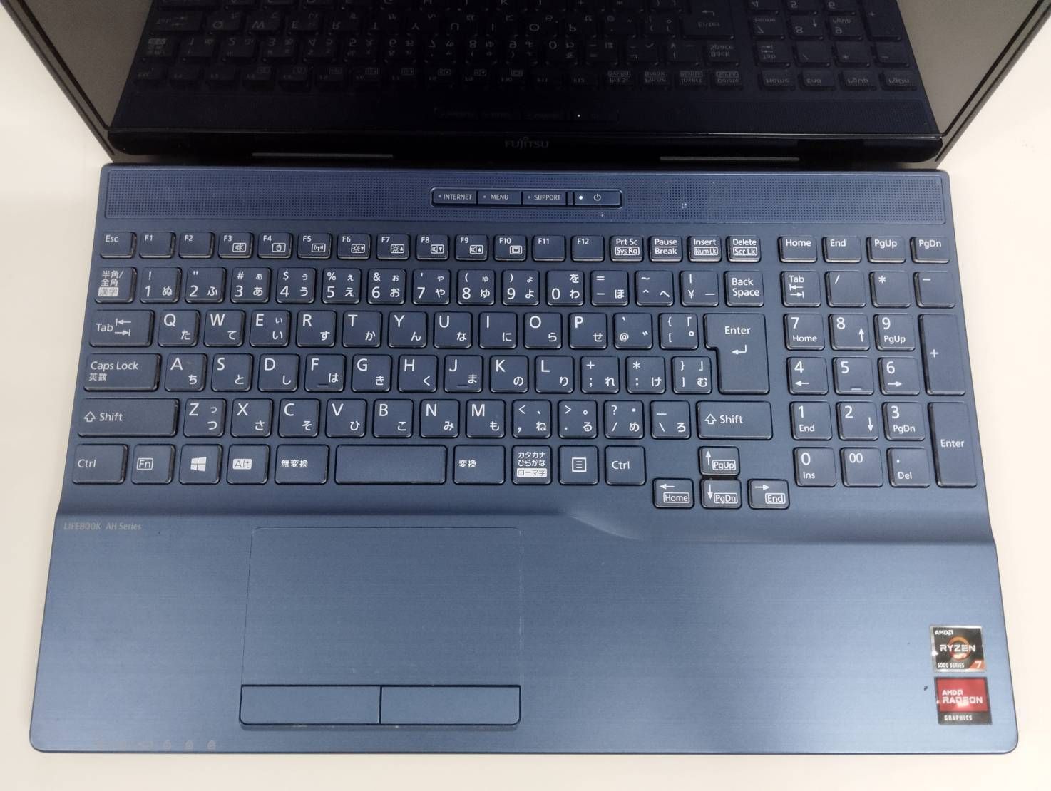 中古良品 富士通 AH55/F3 Win11 Ryzen7 SSD512GB - メルカリ