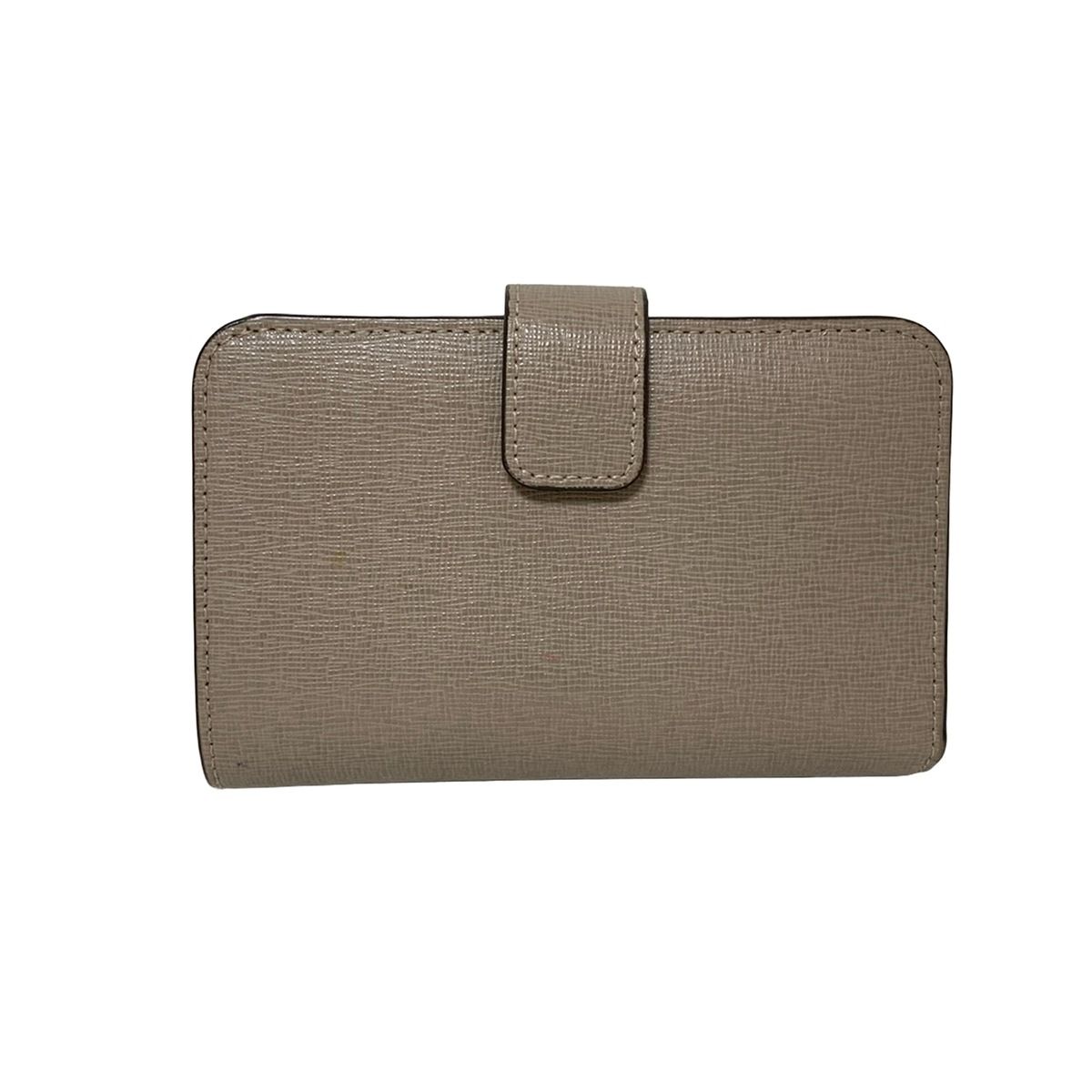 FURLA フルラ 2つ折り財布 グレーベージュ レザー