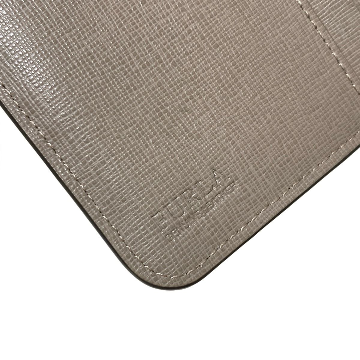 2つ折り財布 グレーベージュ