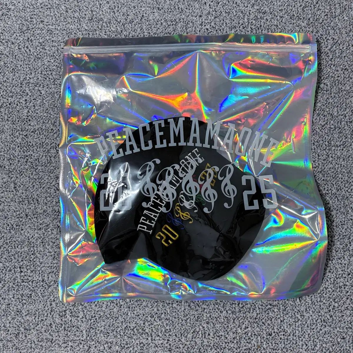 PEACEMINUSONE x MAMA コラボ ピースママイーワン コットンキャップ