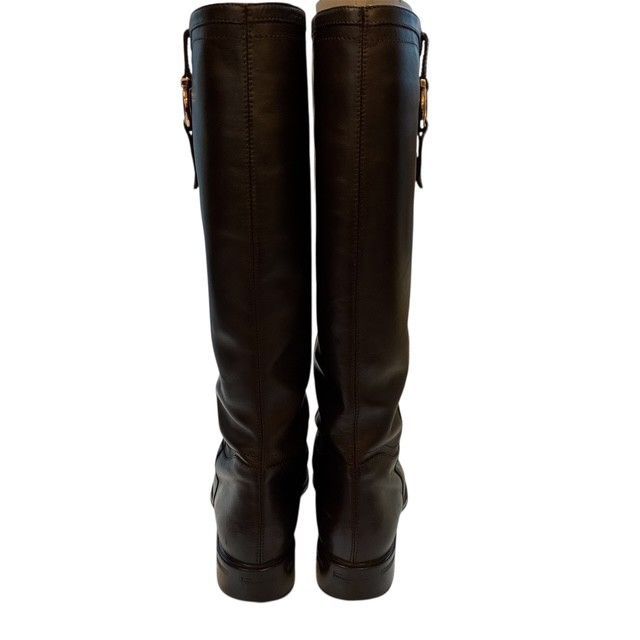 フェラガモ SalvatoreFerragamo ガンチーニロゴ金具 レザーロング