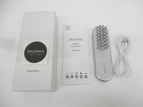 家電 SALONIA サロニア EMS リフトブラシ 美顔器 家庭用美容器