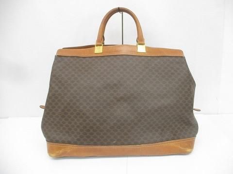 セリーヌ CELINE オールドセリーヌ ボストンバッグ ビッグトートバッグ マカダム柄 DM 91 鞄