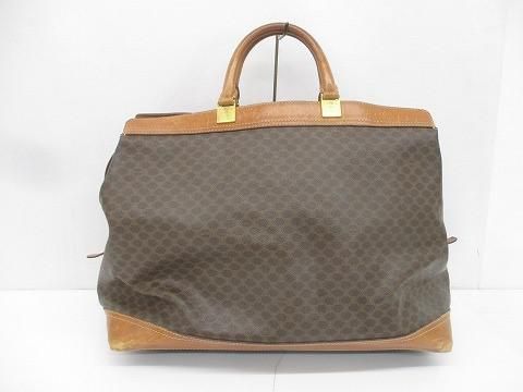 セリーヌ CELINE オールドセリーヌ ボストンバッグ ビッグトートバッグ マカダム柄 DM 91 鞄