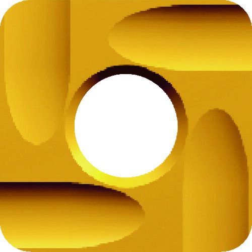 富士元 フェイス加工用Ｓタイプ精密級チップ 超硬Ｋ種 ＴｉＮ ＮＫ５０５０ セット