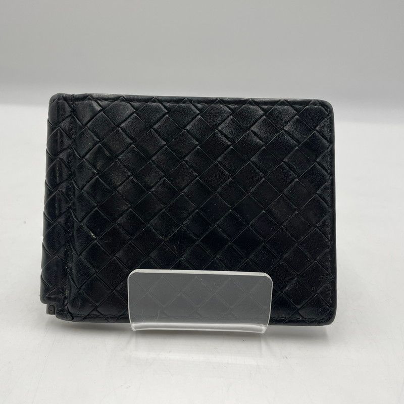 品 ボッテガヴェネタ イントレチャート マネークリップ ウォレット 二つ折り財布 札入れ カードケース 183 251128 yo 06 tei