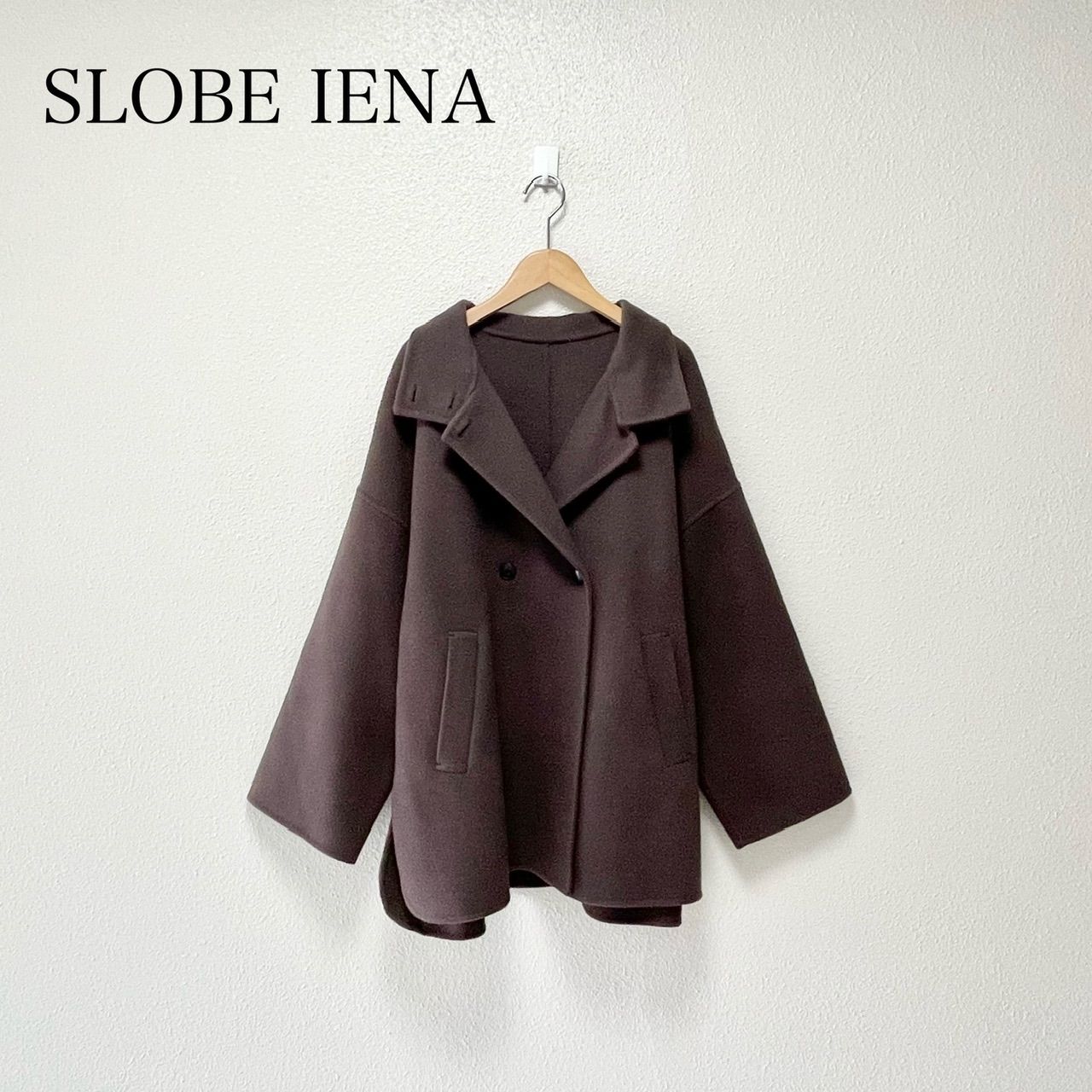 2024AW / SLOBE IENA スローブイエナ souple woolダブルフェイス