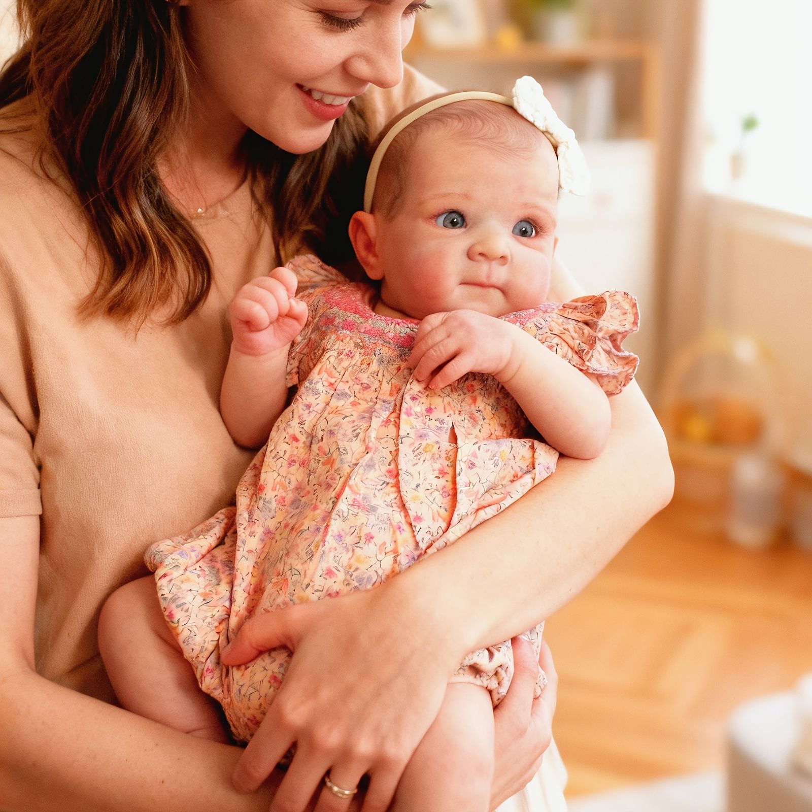 リアルな可愛さ】45cm リボーンドール ベティちゃん フルビニール製 手