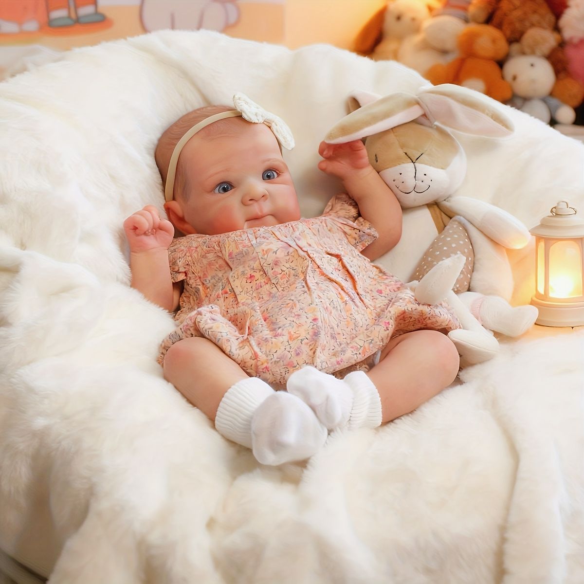 リアルな可愛さ】45cm リボーンドール ベティちゃん フルビニール製 手