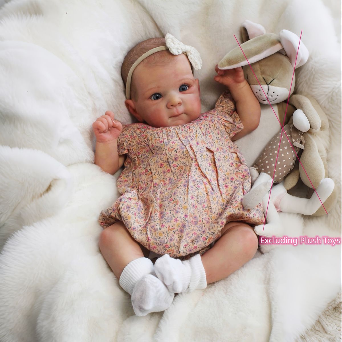 リアルな可愛さ】45cm リボーンドール ベティちゃん フルビニール製 手