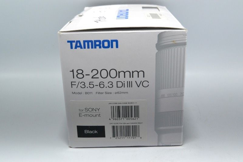 送料無料】 タムロン TAMRON 18-200mm F3.5-6.3 DiIII VC B011 ソニーE