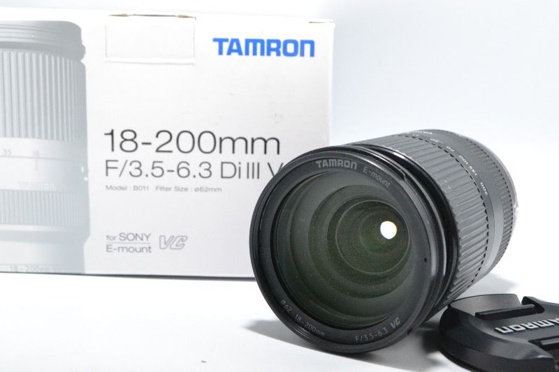 送料無料】 タムロン TAMRON 18-200mm F3.5-6.3 DiIII VC B011 ソニーE