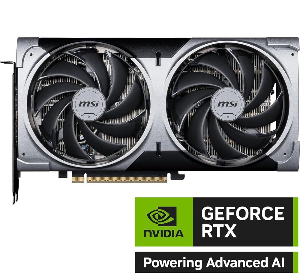 MSI GeForce RTX 5070 12 G VENTUS 2 X OC NV グラフィックスボード VD 9102