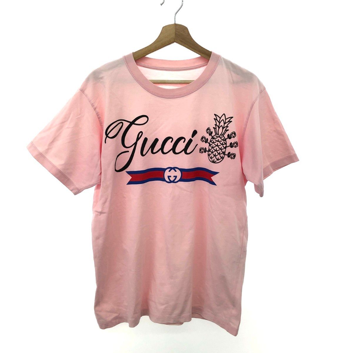 GUCCI グッチ 半袖カットソー サイズ:XS パイナップルデザイン 616036 