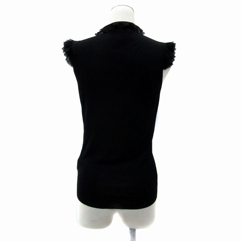 グッチ GUCCI 美品 ニット カットソー ノースリーブ クルーネック GG