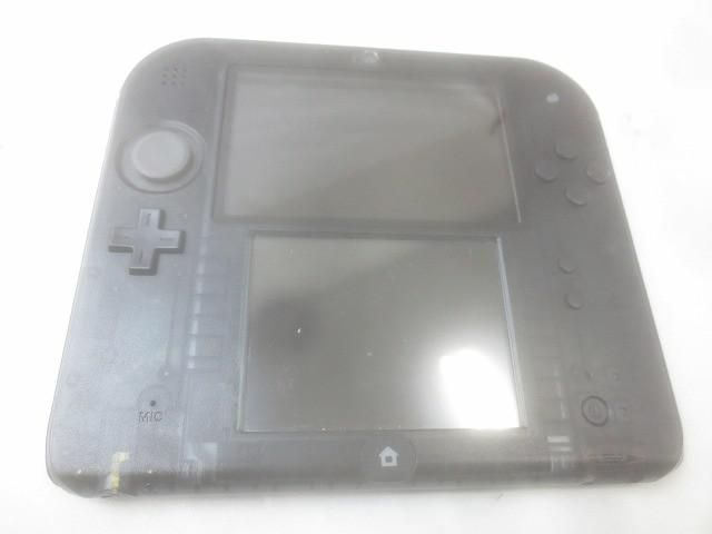 品 ゲーム ニンテンドー2 DS 本体 FTR-001 クリアブラック 動作品 付き