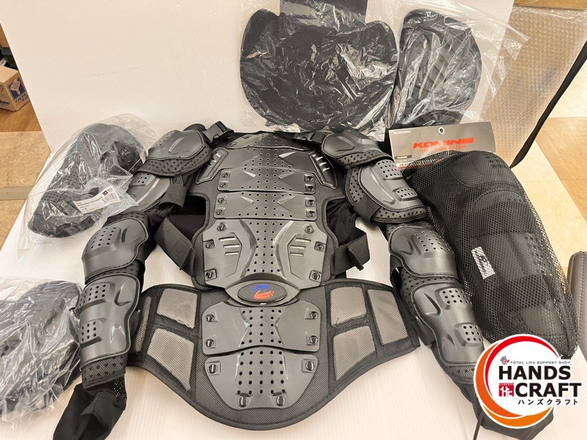 バイク用 プロテクター XLサイズ オーバイスーツ 品