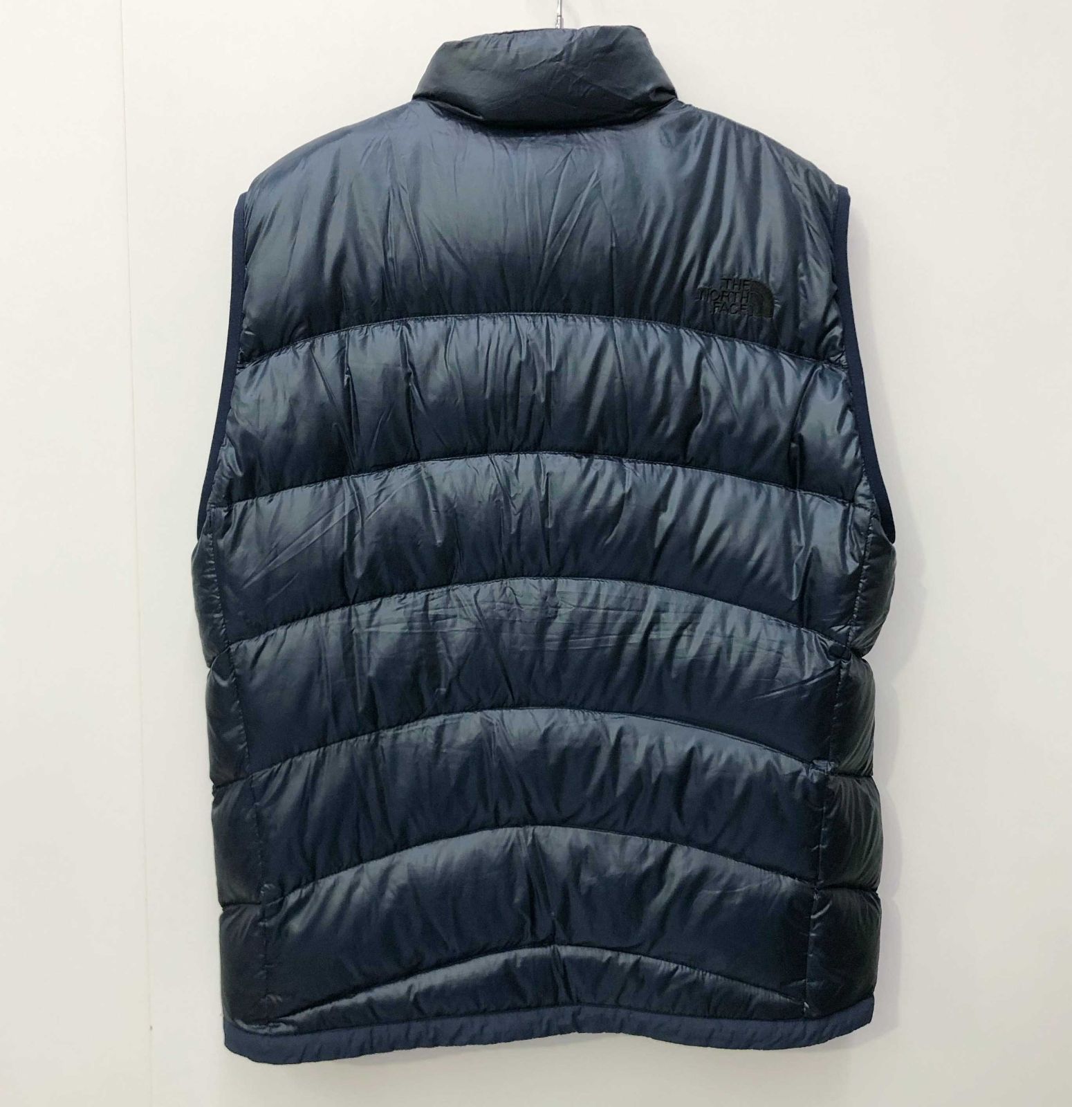 ノースフェイス ダウンベスト ネイビー メンズ XL 【公式通販】