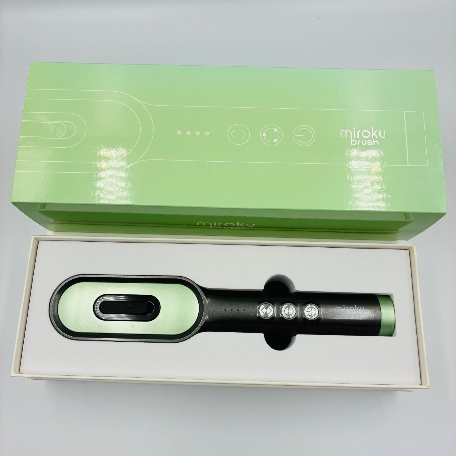 MIROKU BRUSH ミロクブラシ black HK0369 動作確認済 箱付き USB