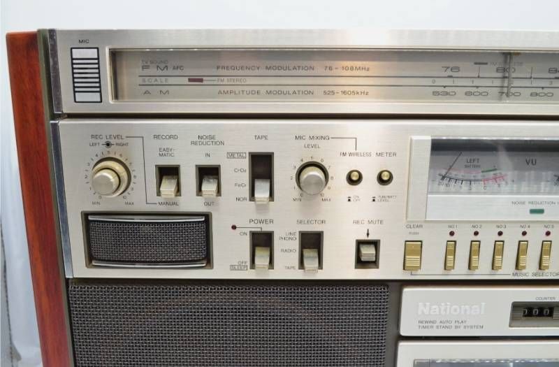 ナショナル National RX 5700 ラジカセ 2 WAY 4スピーカー TPS搭載 ビンテージ 一部