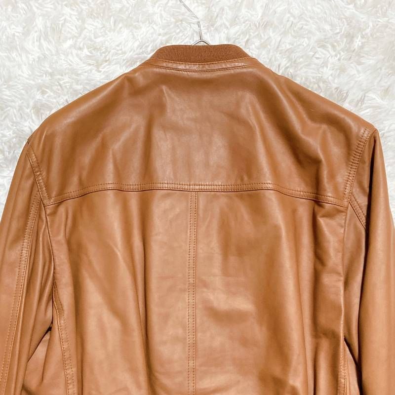 サルヴァトーレフェラガモ シングルライダースジャケット