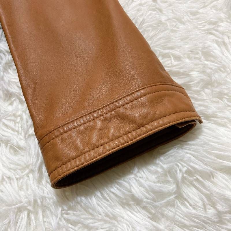 サルヴァトーレフェラガモ シングルライダースジャケット