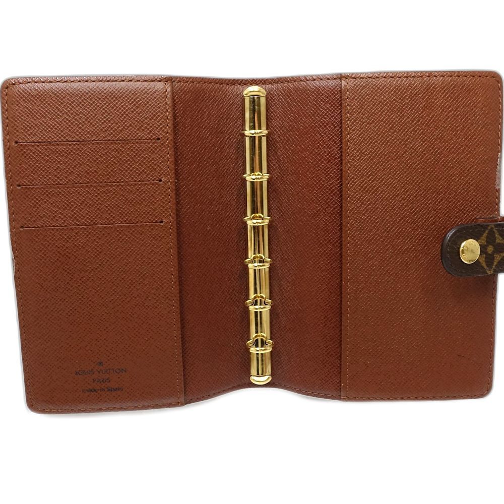 LOUIS VUITTON ルイヴィトン モノグラム 手帳カバー アジェンダPM RO 5353 ブラウン レディース 188661 手帳カバー 手帳 日記 家計簿 文房具 事務用品