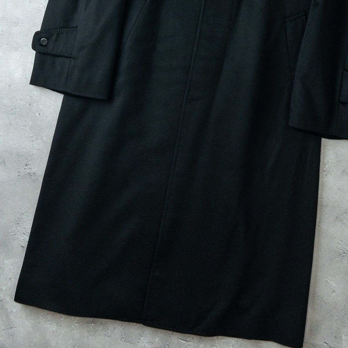 極上 GIVENCHY ジバンシィ カシミヤ100% ロング ステンカラー コート