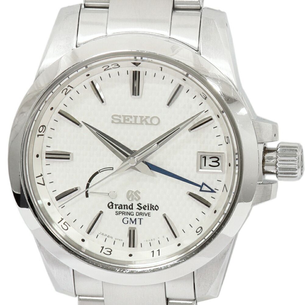 セイコー グランドセイコー スプリングドライブ GMT SBGE 009 9 R 66 0 AE メンズ