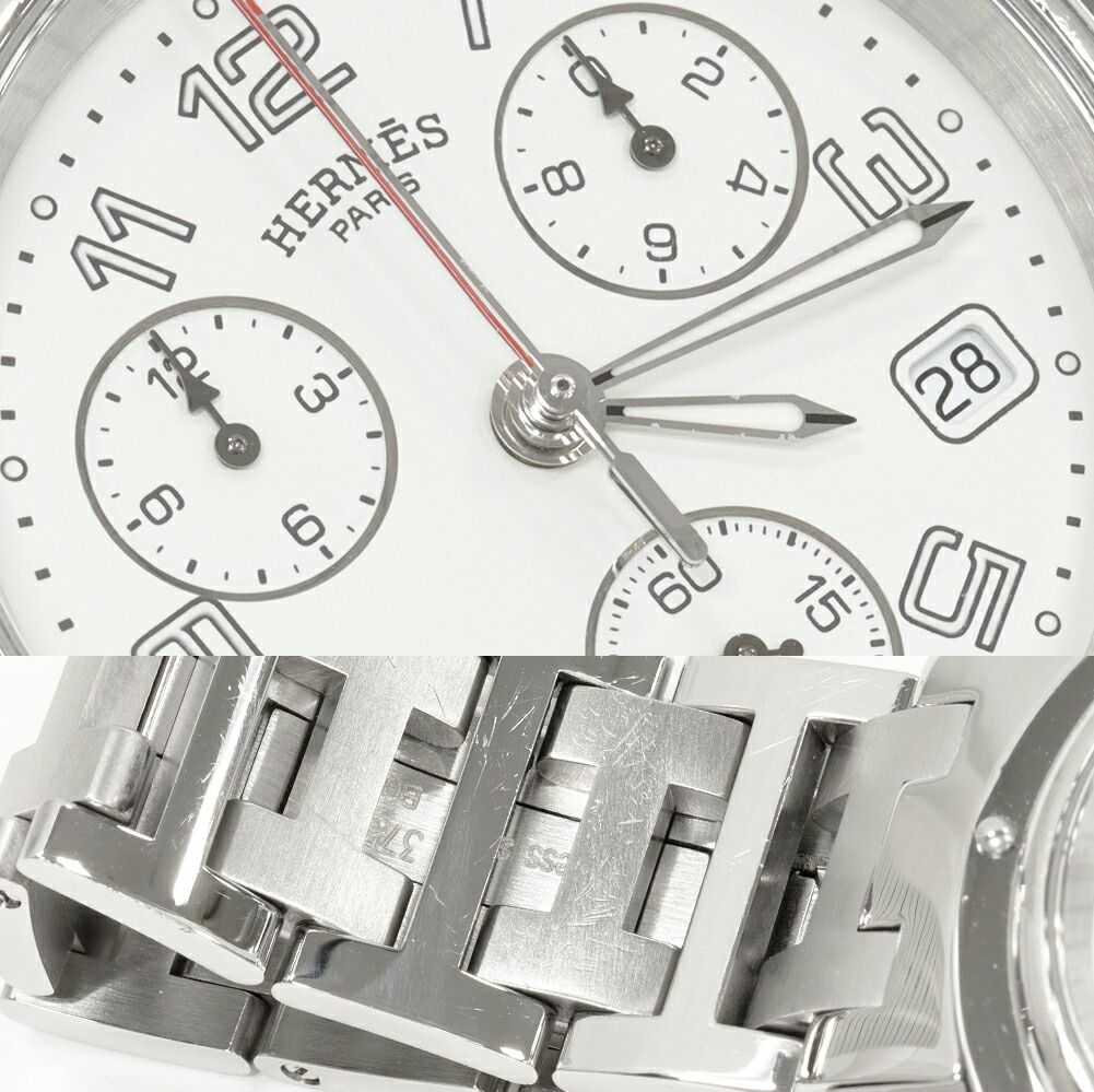 エルメス クリッパー クロノ CL1.910 メンズ - メルカリ