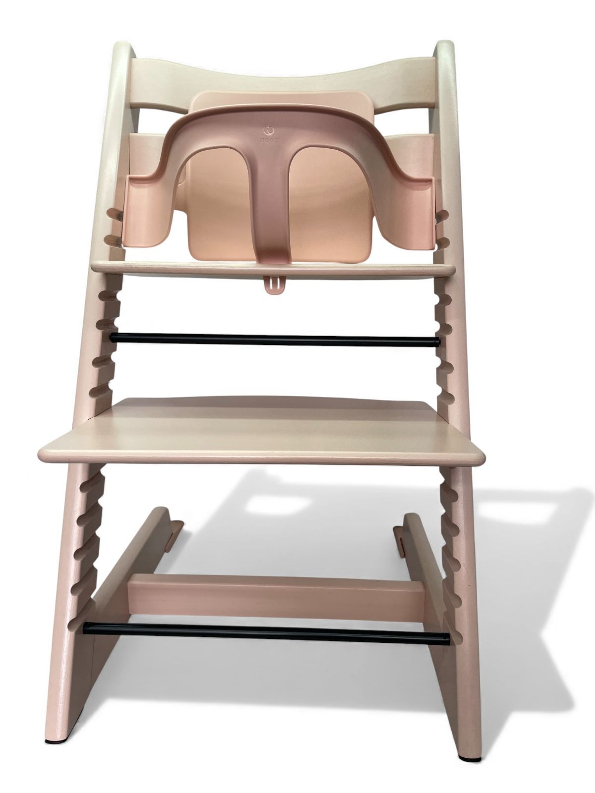 ストッケ トリップ トラップ ベビーチェア ピンク V3 延長