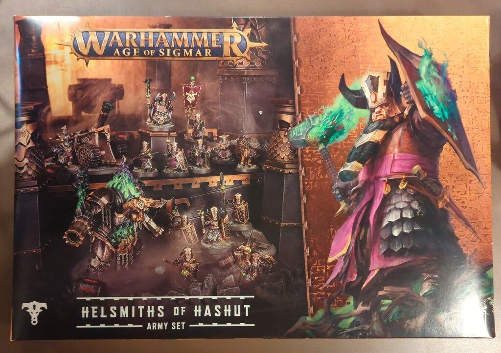 GAMES WORKSHOP WARHAMMER AGE OF SIGMAR Helsmith Hashut Army Set