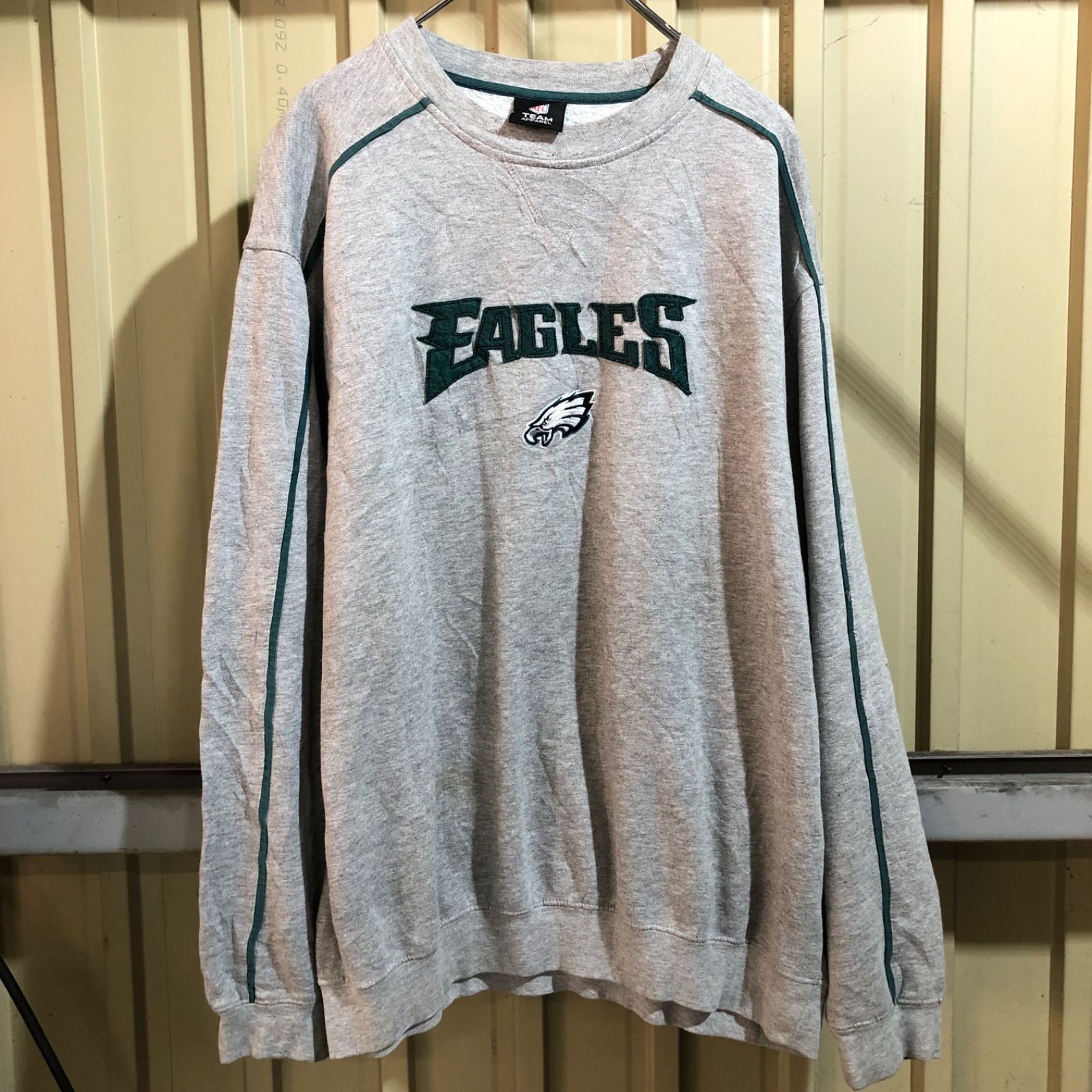 992 NFL EAGLES トレーナー グレー L〜XL ナショナルフットボール 