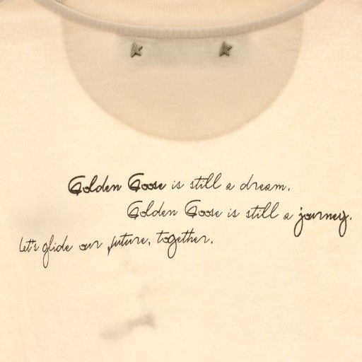 ゴールデングース GOLDEN GOOSE AP STUDIO 25SS HANDWRITING PRINT T