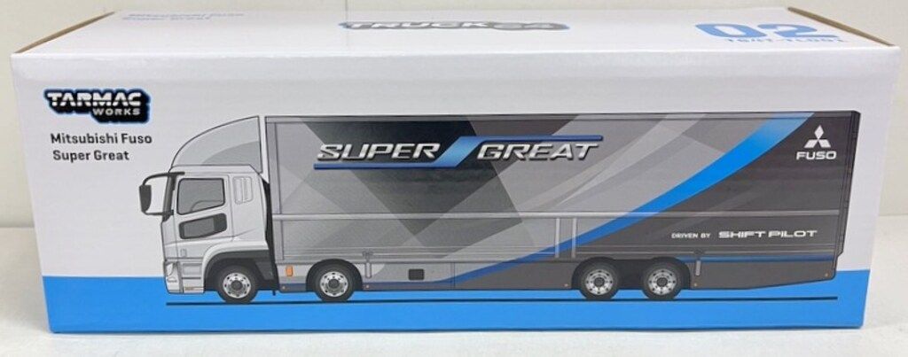 Tarmac Works 1/64 T64T-TL001-FSG Mitsubishi Fuso Super Great