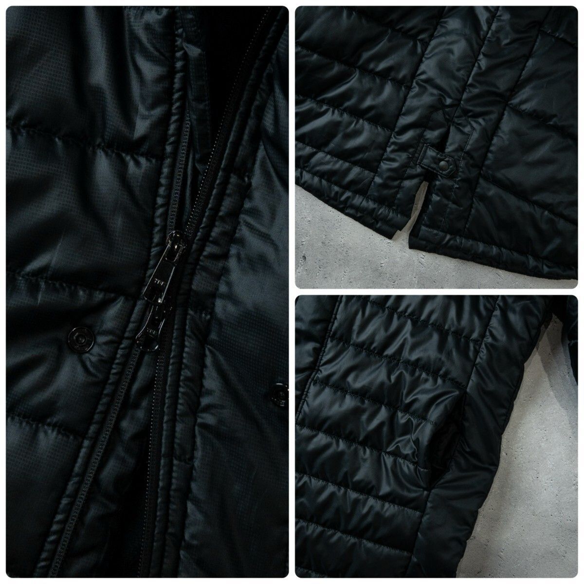 美品 OAKLEY オークリー 中綿 フード付き ロング ベンチ コート メンズ