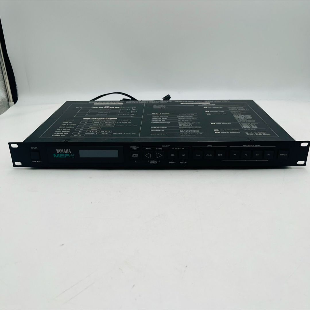 良品】 YAMAHA ヤマハ MEP4 MIDIイベントプロセッサー - メルカリ