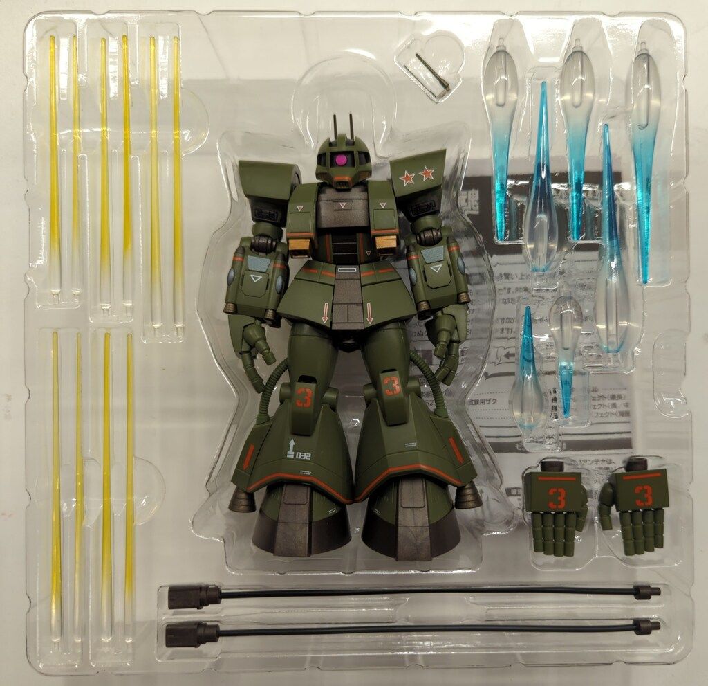 VF7435 中古 ロボット魂 ガンダム MS-06Z サイコミュ試験用ザク ROBOT魂 ＜SIDE MS＞ MS-06Z サイコミュ試験用ザク ver. A.N.I.M.E.