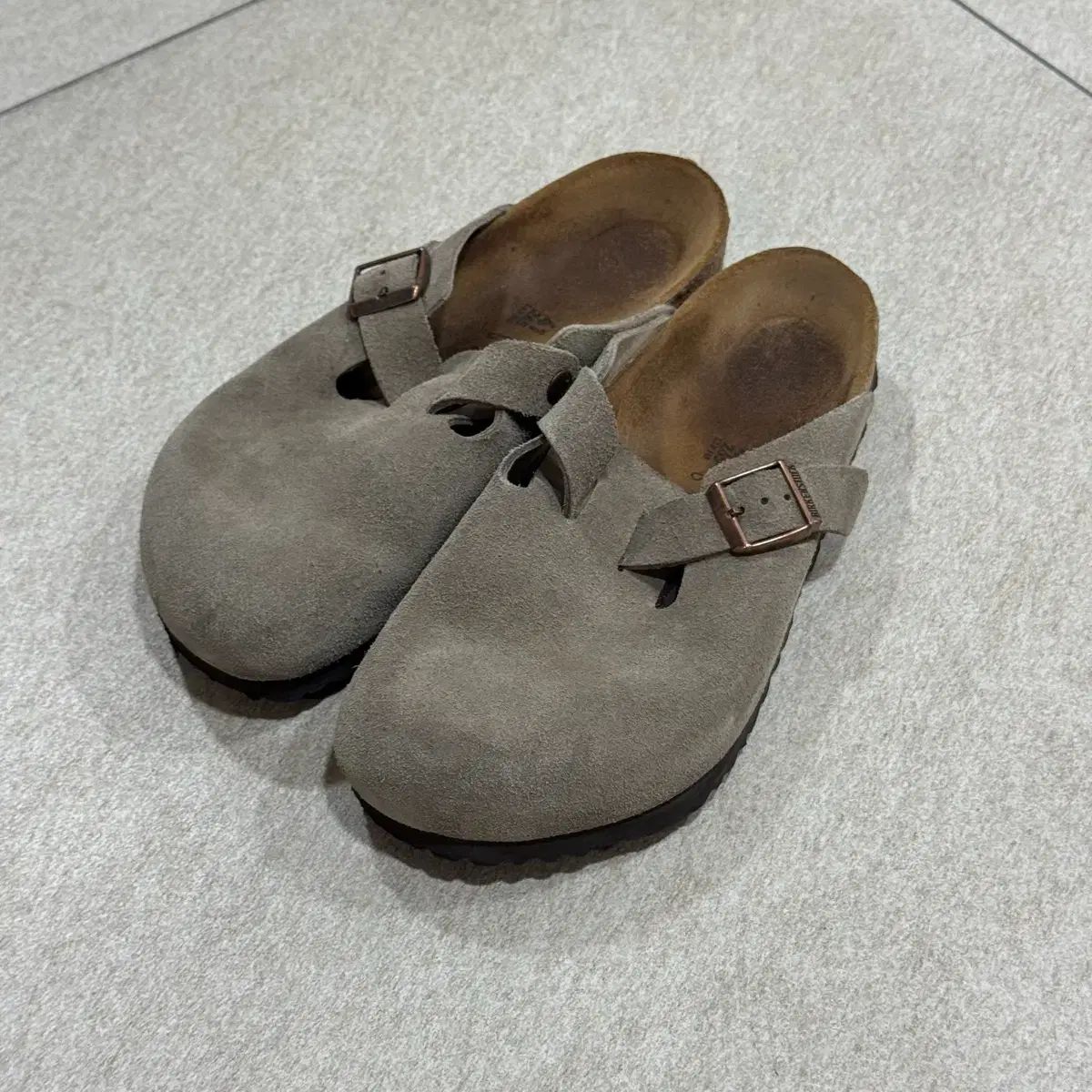 ビルケンシュトック ボストン トープ 41 265サイズ - メルカリ